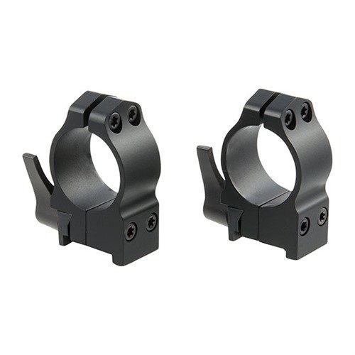 Maxima QD Ruger Rings offer precise fit, unmatched strength, and quick detach functionality, ensuring zero retention for Ruger rifles and easy reattachment.