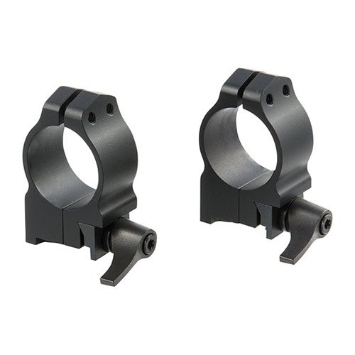 Maxima QD Ruger Rings offer precise fit, unmatched strength, and quick detach functionality, ensuring zero retention for Ruger rifles and easy reattachment.