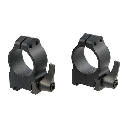 Warne CZ Quick Detach Scope Rings ensure a perfect fit on your dovetail, allow quick optic removal with zero loss, and feature an indexable lever for customizable positioning.