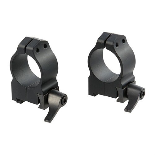 Warne CZ Quick Detach Scope Rings ensure a perfect fit on your dovetail, allow quick optic removal with zero loss, and feature an indexable lever for customizable positioning.