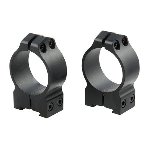 The Warne Maxima Grooved Receiver CZ Rings offer precision CNC machined strength and durability, designed for perfect fit on CZ 527 and 550 rifles.