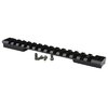 The Warne Mountain Tech Scope Rail is precision CNC machined from 7075/T6 aluminum, offering a lightweight, durable platform with corrosion resistance and NATO-STANAG compatibility.