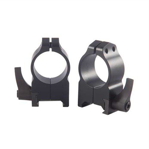 Warne Maxima QD Rings offer unmatched durability and precision, allowing quick detach and reattach without losing zero, fitting Weaver-style bases.