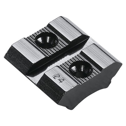 Lightweight aluminum TOP MOUNT BASES fit various rifles, shotguns, and handguns; available in polished blue, matte, or silver finishes for optimal versatility.