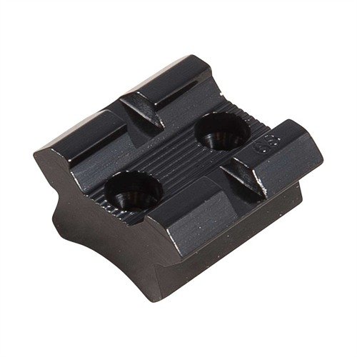 Enhance your shooting precision with Weaver #68 Bases, crafted from durable aluminum with a polished blue finish, fitting both Top Mount and See-Thru Mount Rings.