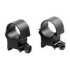 Weaver's X-High Top Mount Rings offer robust aluminum and steel construction, available in multiple heights and finishes for versatile scope mounting.