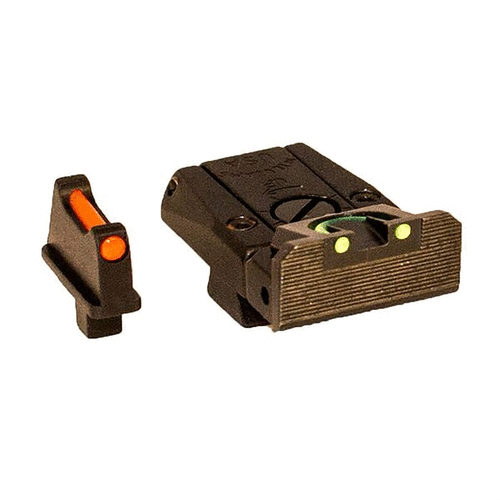 Enhance your shooting accuracy with Williams Gun Sight's 1911 Fire Sight Fiber Optic Sight Sets, featuring bright 3-dot visibility and adjustable options for Colt Series 80.
