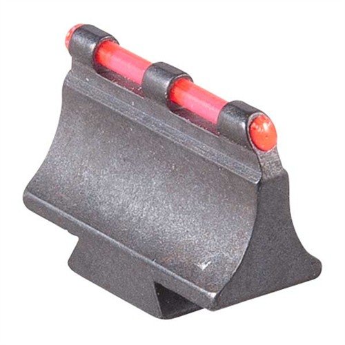 Upgrade your rifle with the Williams Gun Sight Fiber Optic 538M Front Sight; easy installation, superb visibility, and bright red beads for any lighting conditions.