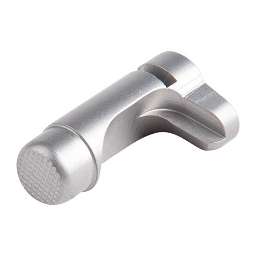 Upgrade your 1911 with the Wilson Combat Bullet Proof Concealment Magazine Release, featuring a durable stainless steel design and a non-slip checkered button for smooth operation.