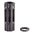 WILSON COMBAT MUZZLE BRAKE Q-COMP 11/16-24 STEEL BLACK