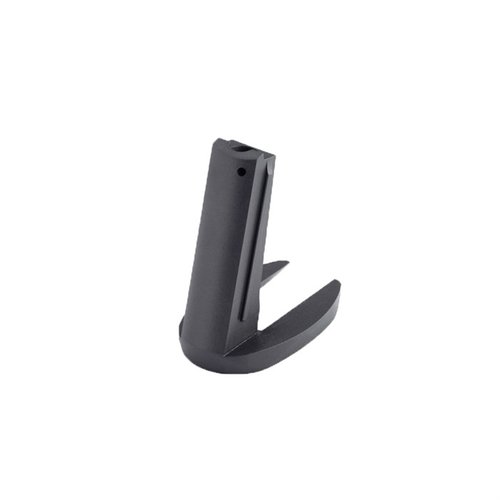 The Wilson Combat One-Piece Bullet Proof Gunsmith Magwell offers unmatched durability, a large internal funnel for quick reloading, and custom-fit options for 1911 handguns.