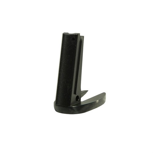 The Wilson Combat One-Piece Bullet Proof Magwell offers a precise fit for 1911 frames, durable tool steel construction, and customizable checkering for enhanced grip.