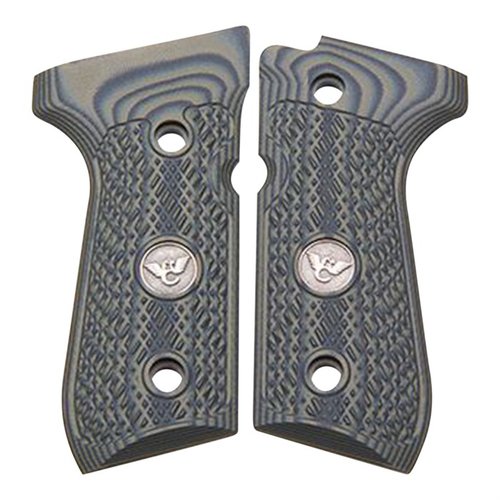 Upgrade your Beretta 92/96 with Wilson Combat G10 grips, featuring CNC machined precision, an ultra-thin profile, and aggressive textures for superior grip.