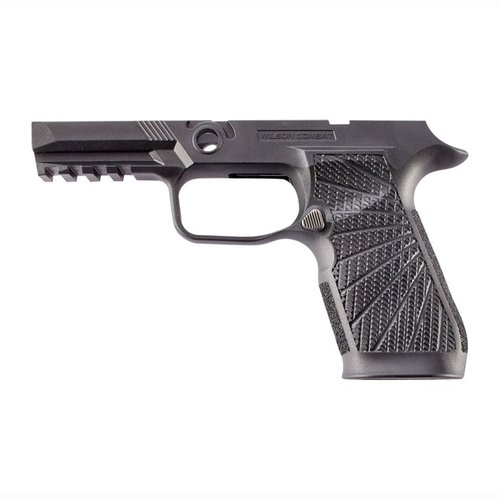 Enhance your SIG SAUER P320 with Wilson Combat's WCP320 grip module, featuring improved control, reduced recoil, and a custom feel for optimal performance.