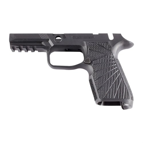 Upgrade your SIG P320 Compact with the Wilson Combat WCP320 grip module, featuring improved ergonomics, recoil control, and a custom feel for enhanced performance.
