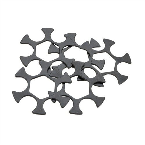 .45 Caliber Moon Clips from Wilson Combat speed up loading/unloading for S&W 25-2, 625, and Colt/S&W 1917 revolvers; reusable, lightweight, and keeps brass together.