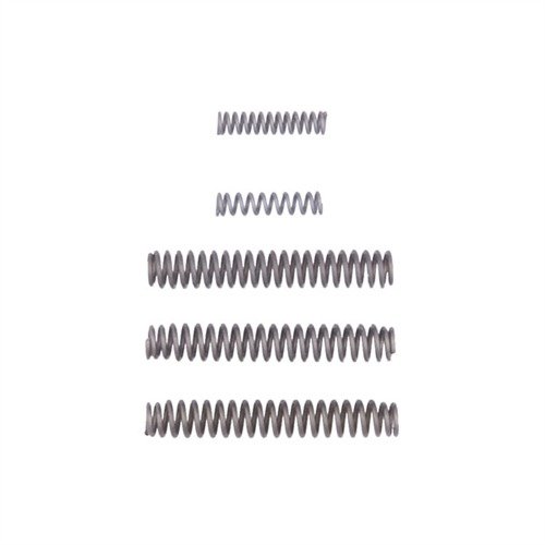 Enhance your Ruger GP100 with the #246 Wilson Combat Spring Kit, featuring reliable RP hammer and trigger return springs for improved performance.