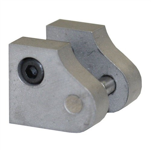 The Wilson Combat Beavertail Fitting Jig simplifies the fitting process, ensuring precision and compatibility with Wilson and Clark beavertails, complete with fasteners and instructions.