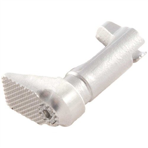 Enhance your 1911 with Wilson Combat's Oversized Magazine Release, featuring a durable stainless steel button for improved grip and faster magazine changes.