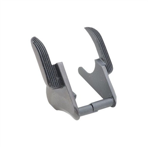 The Wilson Combat 1911 Extended Ambidextrous Thumb Safety offers elegant blued or stainless options, designed for both right and left-handed shooters, ensuring reliability and style.