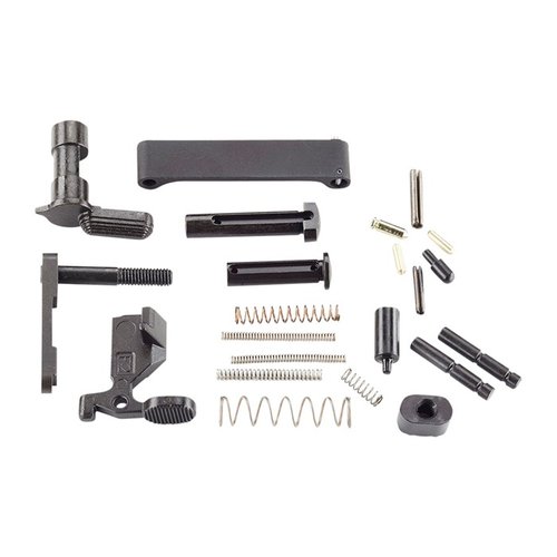 Complete your custom AR-15 with this Wilson Combat Receiver Small Parts Kit, featuring high-quality USGI parts, including a right-hand safety selector.