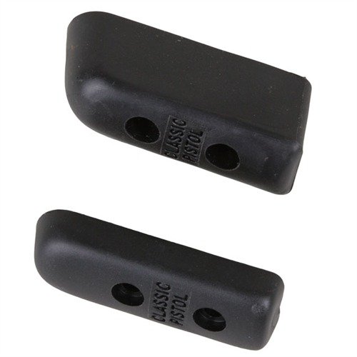 Enhance your Wolff 7-round magazines with thick rubber base pads for tactical reloads, providing cushioning and reliability. Includes screws, available in 3-Paks.