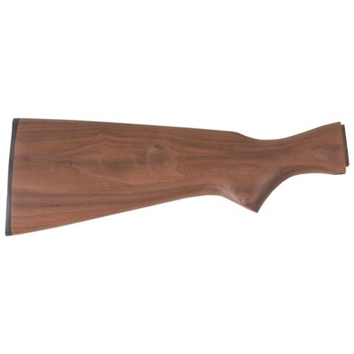 Upgrade your Remington 870 with a pre-finished walnut buttstock that ensures a factory quality fit, accepts original hardware, and matches the factory length of pull.