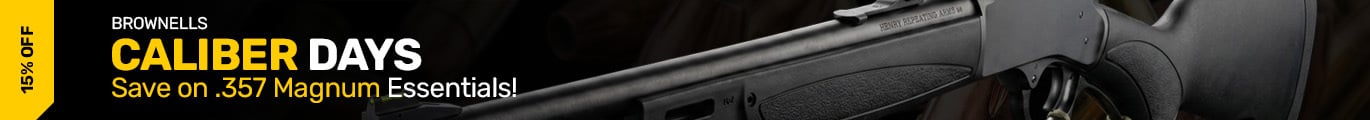 Brownells Caliber Days: 15% OFF .357 MAGNUM Gear